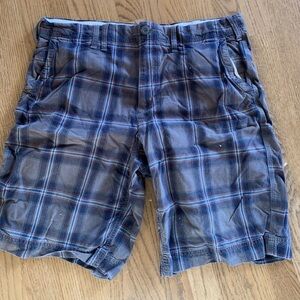 Men's Urban Up Plaid Shorts Size 38 Nice!
